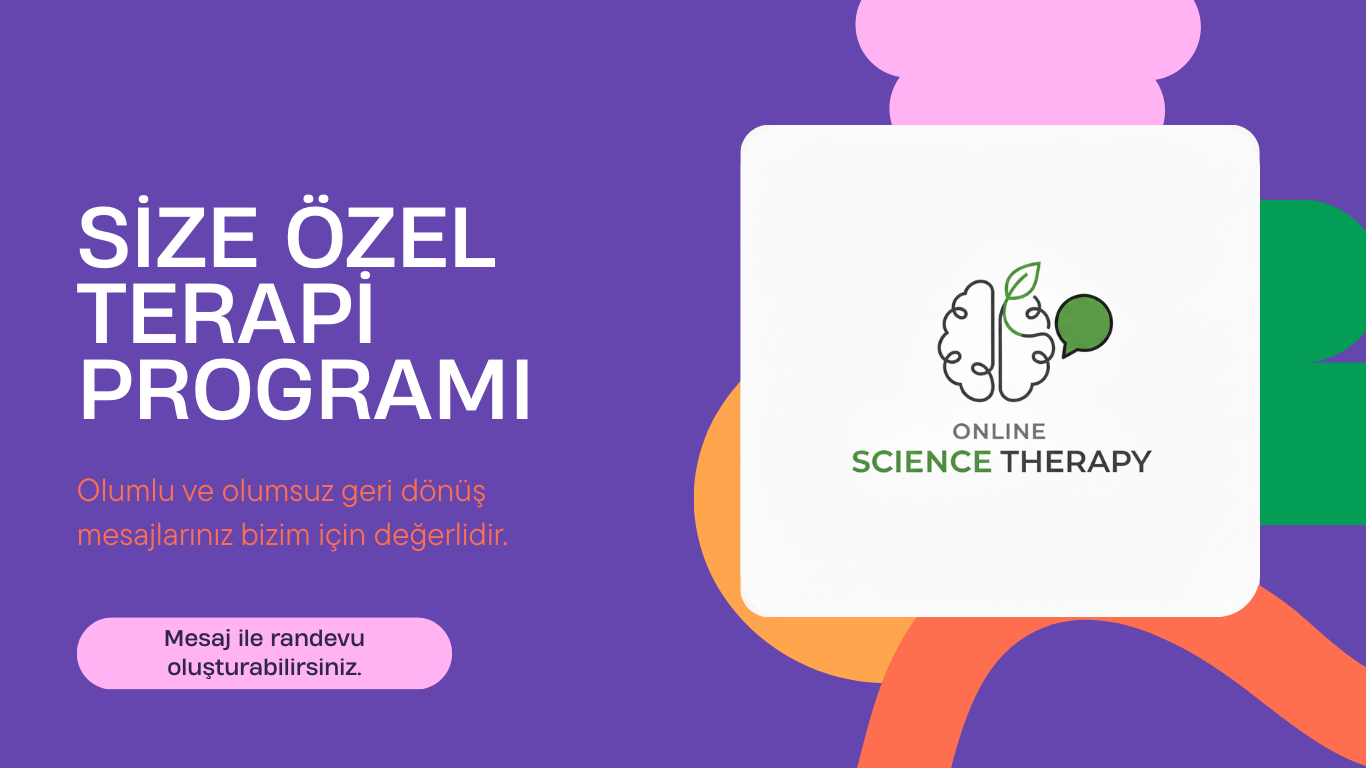 Size özel terapi programı